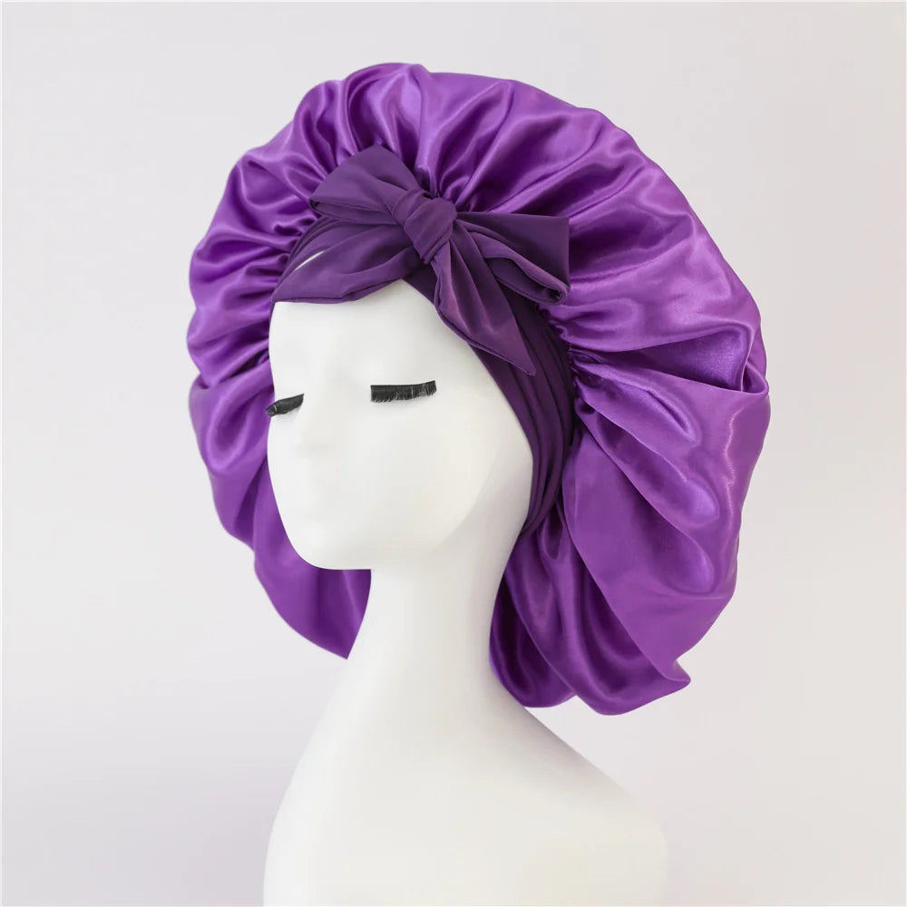 Bonnet Satin Tout Type de Cheveux Lashsleep